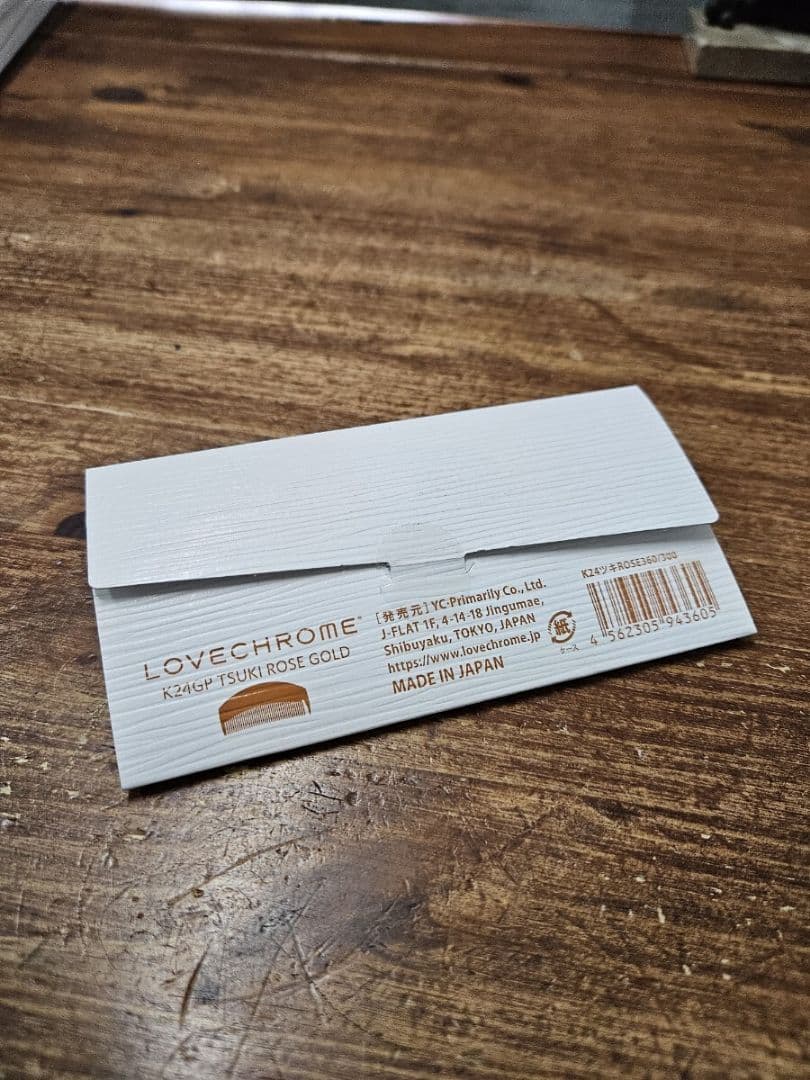 新品☆LOVECHROME ラブクロム K24 GP ツキ ローズゴールド