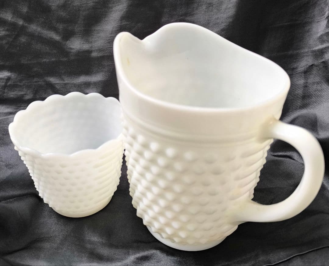 ファイヤーキング ホブネイル ピッチャー フラワーポット ビンテージ