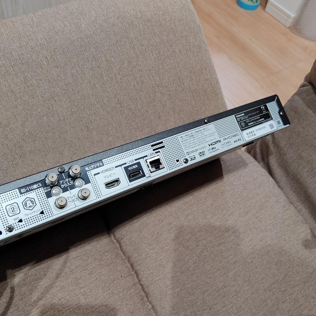 TOSHIBA 東芝 ブルーレイディスクレコーダー DBR-W2009