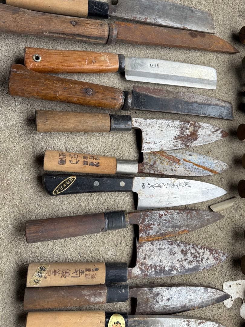 a*6様 和包丁 まとめ 包丁　39合計