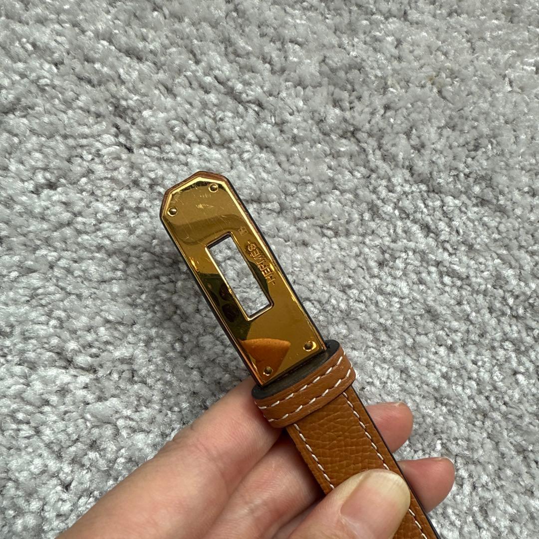 正規品　HERMES ケリー ベルト ゴールド