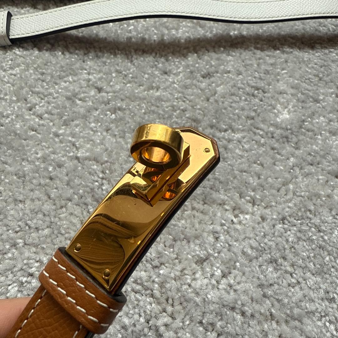 正規品　HERMES ケリー ベルト ゴールド