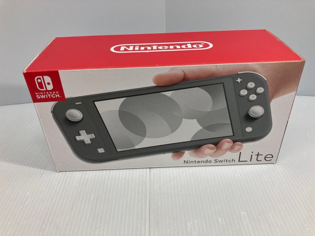 ほぼ未使用！Nintendo Switch Lite グレー　付属品完備
