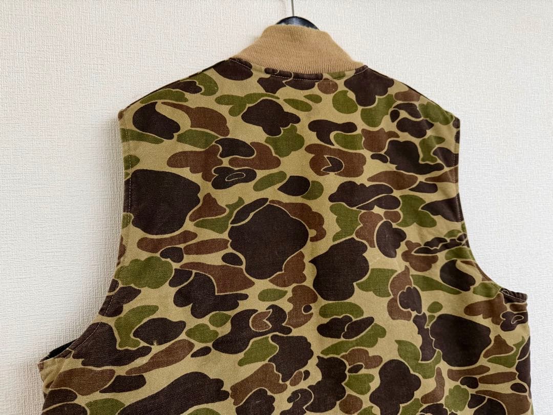 超超スペシャル 80s ヴィンテージ カーハート ハンターダック ベスト XXL