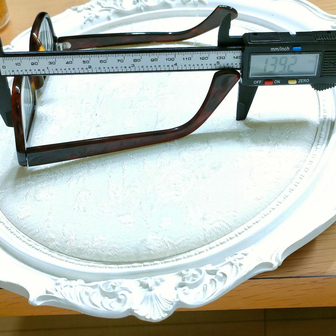 BS89　鼈甲べっ甲　メガネ　中度老眼鏡