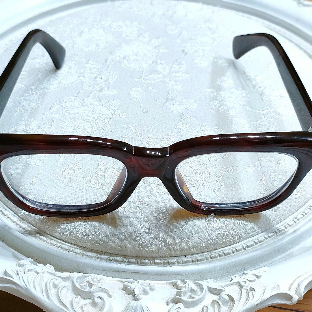 BS89　鼈甲べっ甲　メガネ　中度老眼鏡