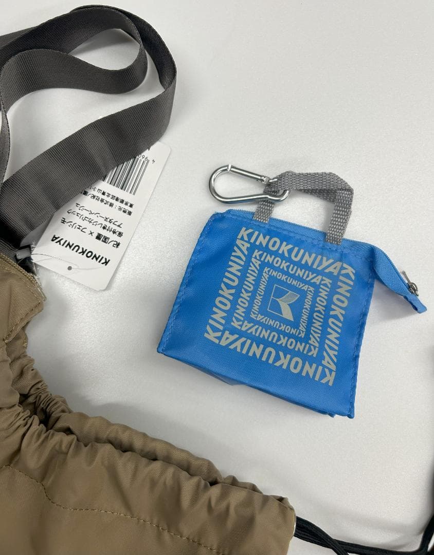 新品　紀ノ国屋×フェリシモ保冷付レジカゴリュック＆紀ノ国屋ミニミニバッグおまけ付