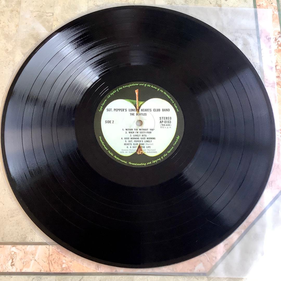 レア曲目リスト付!新品同様! ビートルズ 1969年発売 サージェントペパーーズ