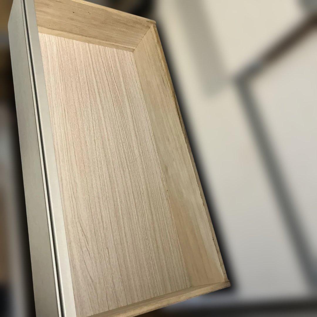 ハイチェスト ホワイト　6段W798×D420×H1280