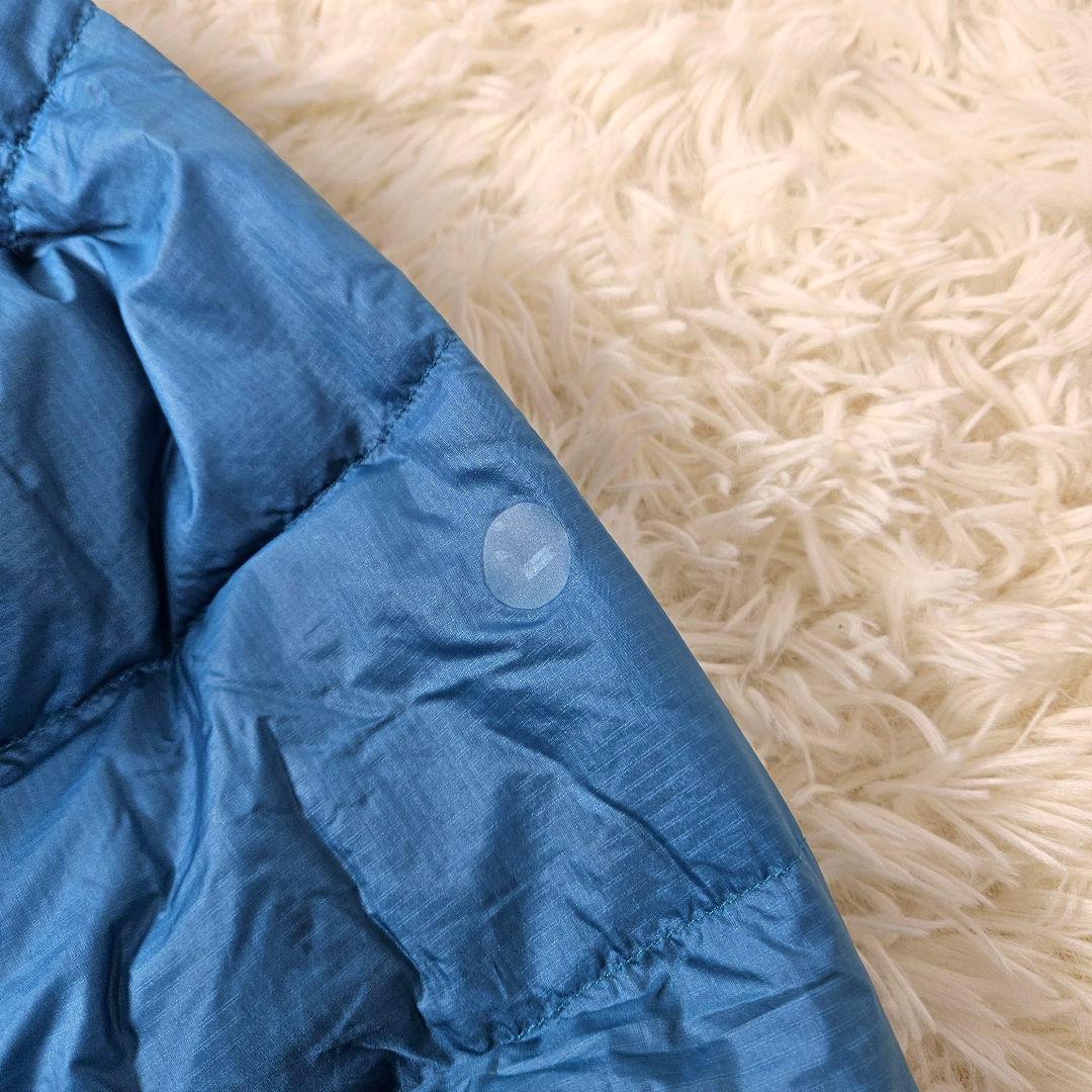 【最安値】mont-bell ライトアルパインダウンパーカ　青　L