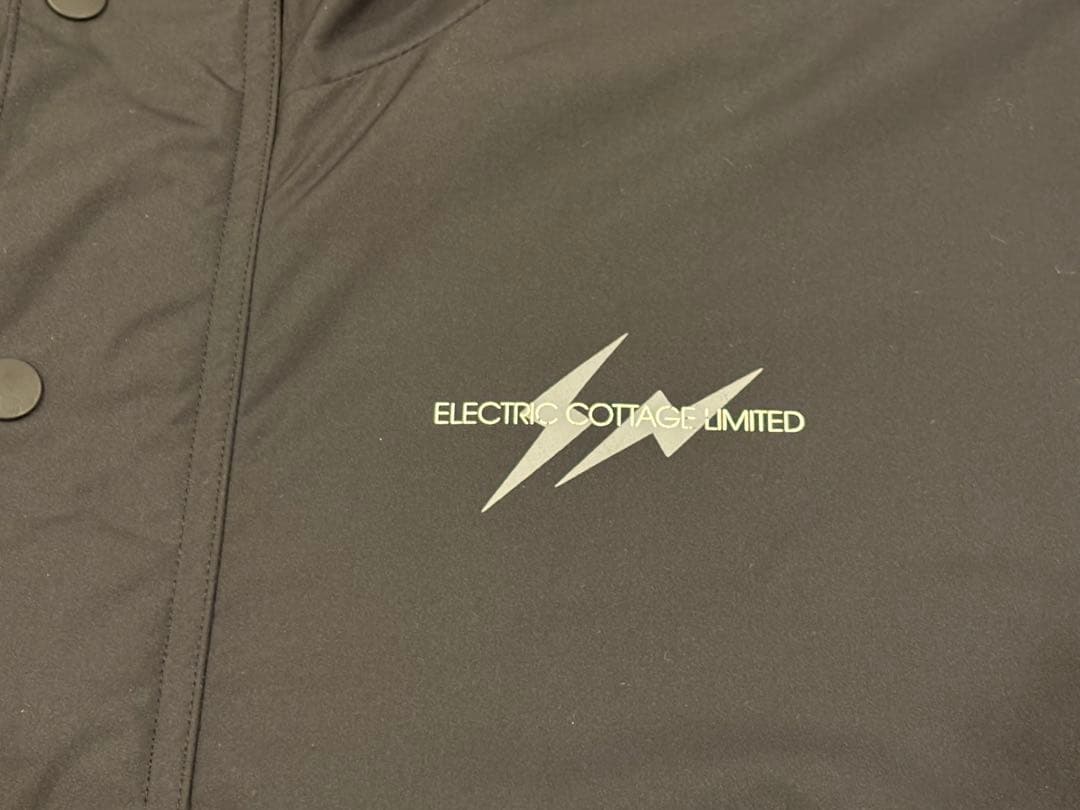 エレクトリックコテージ×モアアバウトレス×ナイキ　アノラックジャケット ブラック