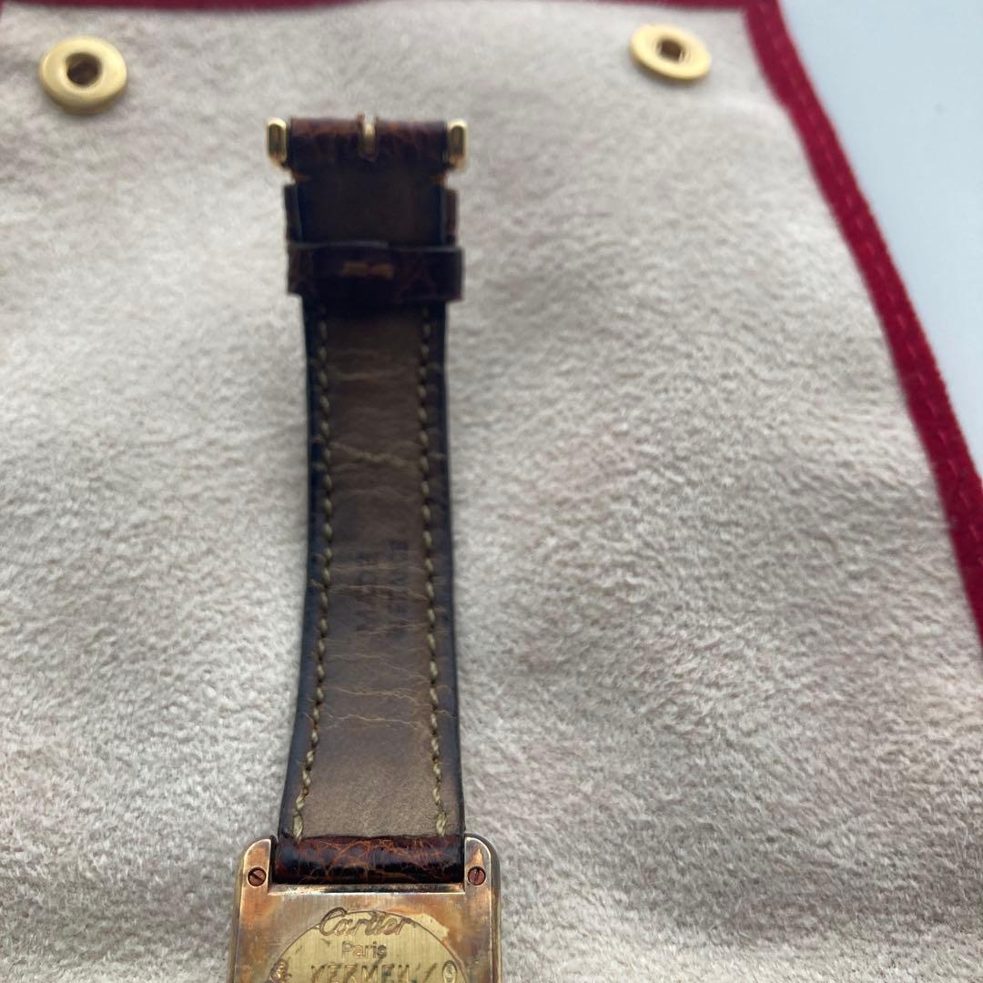 カルティエ　タンク　クォーツ　ヴィンテージウォッチ
