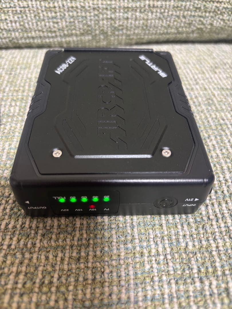 バートル AC08 22V 充電器付き 24年モデル マッドブラック