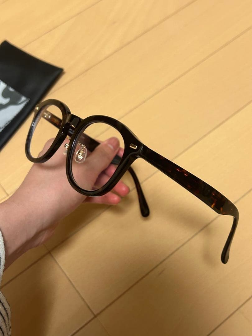 Zoff ウェリントン型　ベッコウメガネ