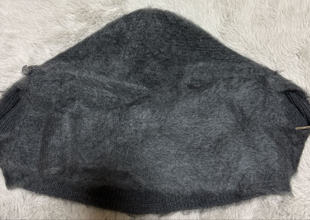 ENTWURFEIN ニットフーディー　昨年購入　Gray