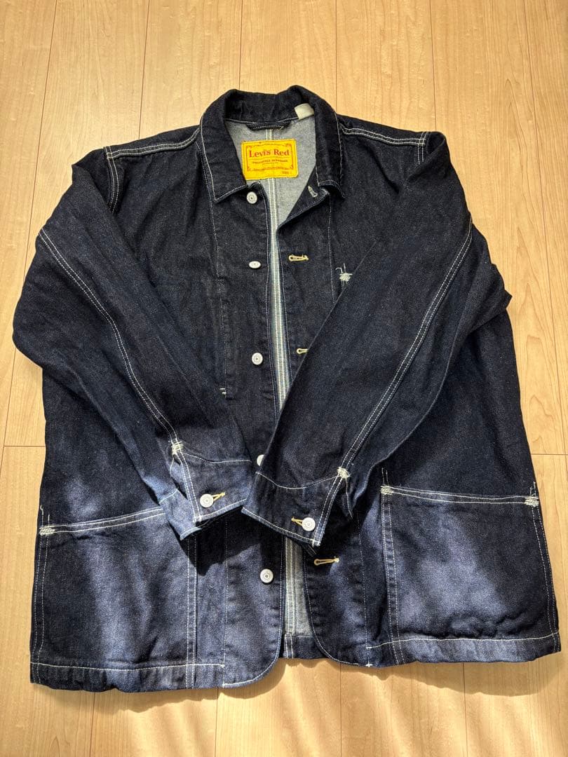 Levi's Red ダークデニムジャケット