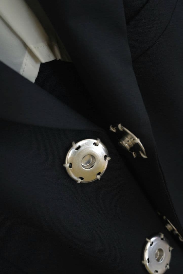 BLACK COMME des GARÇONS デカスナップボタンジャケット