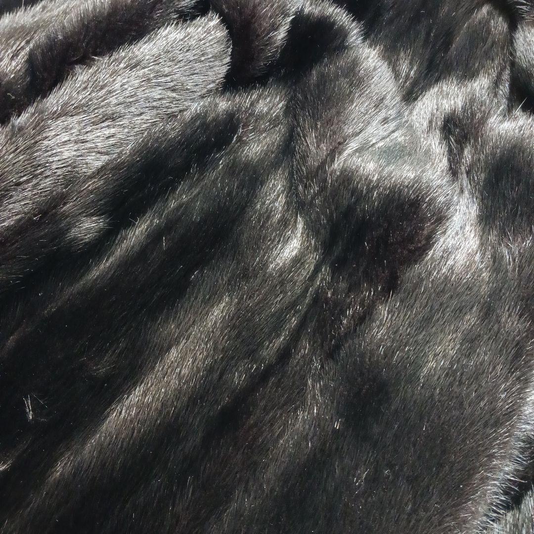 ✨極美品✨トーホーミンク TIGUE ミンクコート 黒 11