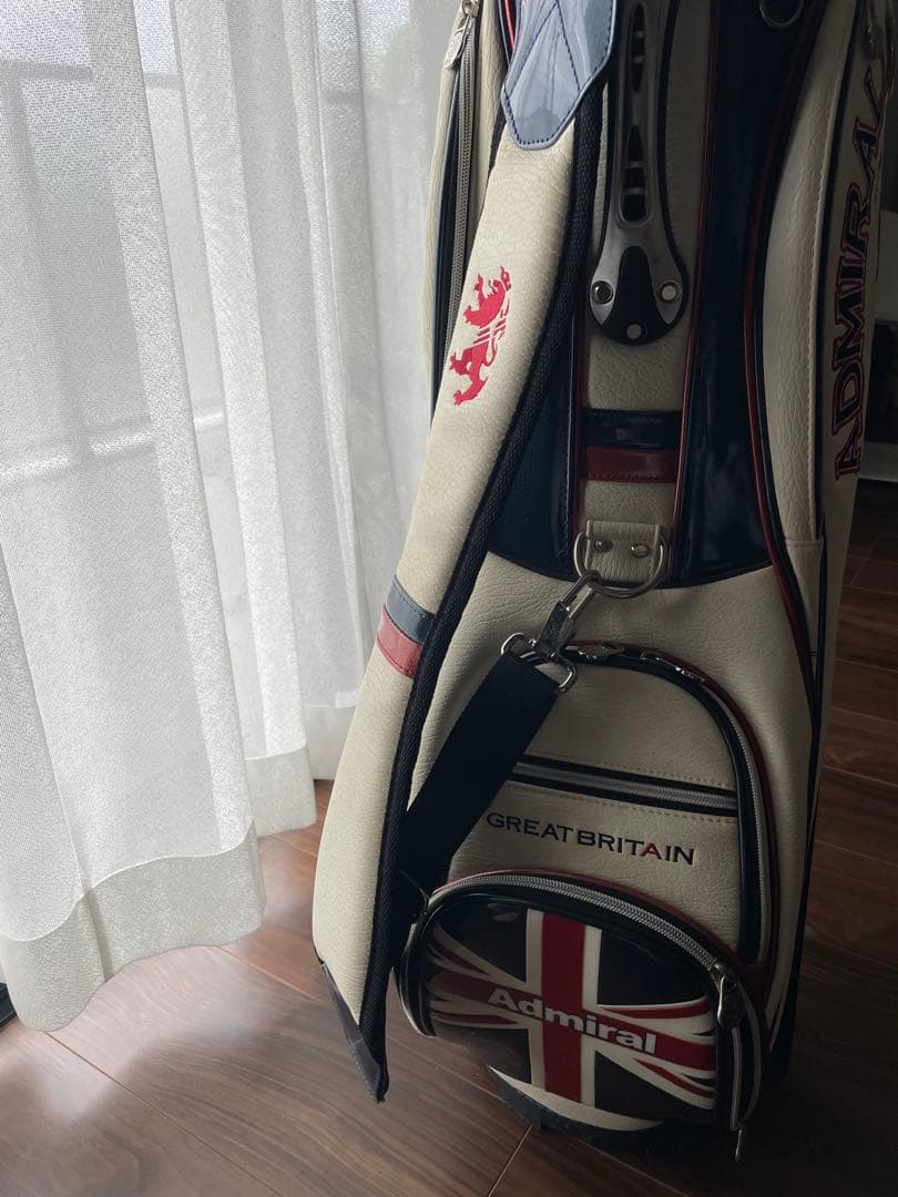 しまじろうさま専用⭐︎Admiral キャディバッグ ユニオンジャックデザイン