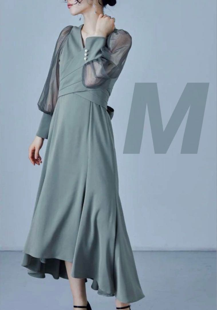 10★新品タグ付き★ドリードール　クロスデザインドレス2wayドレスパール