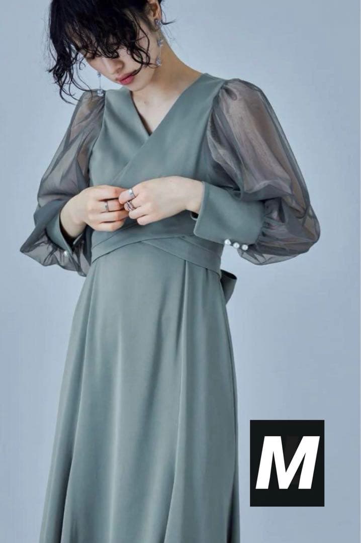 10★新品タグ付き★ドリードール　クロスデザインドレス2wayドレスパール