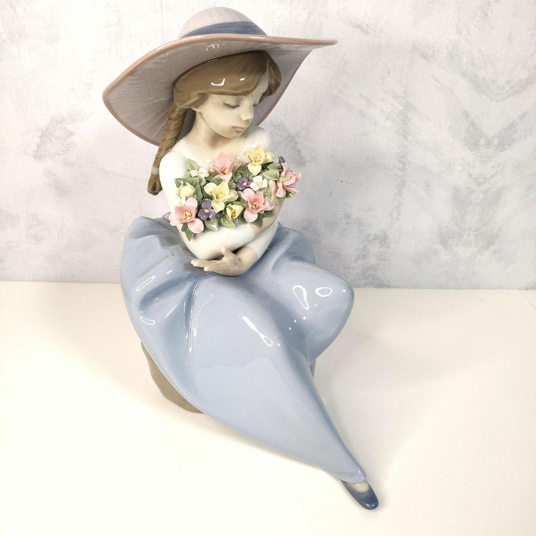 LLADRO 花の香りにつつまれて スペイン製 陶器 リヤドロ