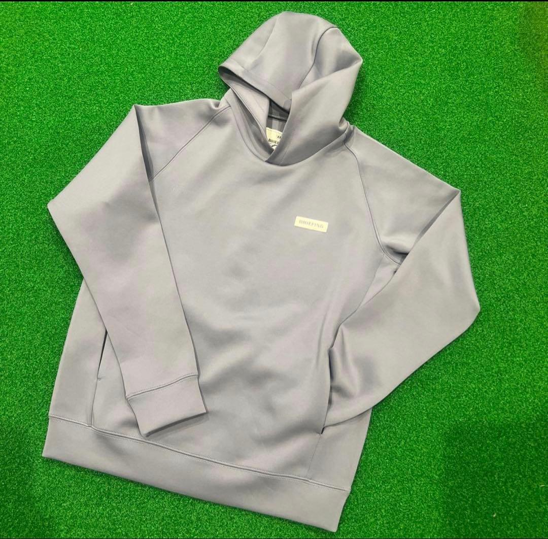 人気商品！BRIEFING ブリーフィング 3Dロゴパーカー グレー