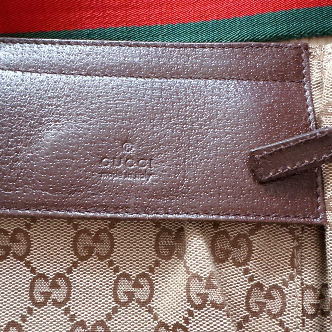 GUCCI GGキャンバス ボディバッグ ウエストバッグ 28566 グッチ