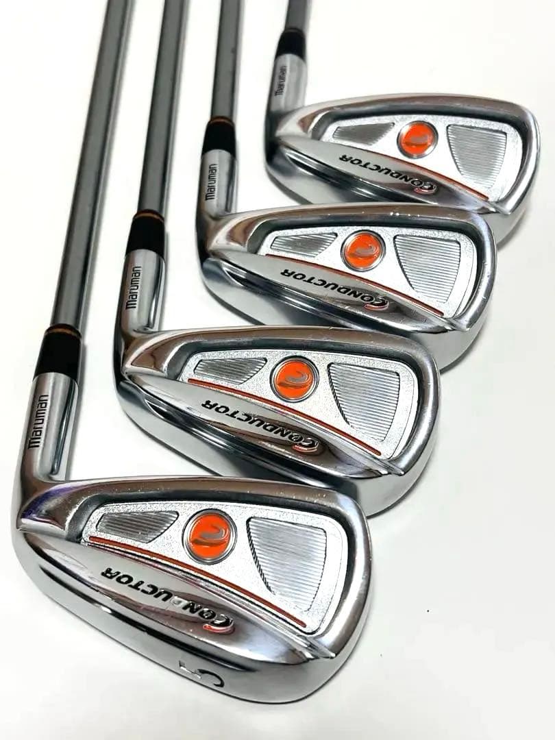 マルマン Conductor 8本 アイアンセット R メンズ 右 ヘッド美品