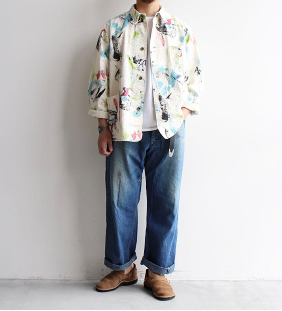 orslow 1940s ペイント カバーオール ジャケット ユニセックス