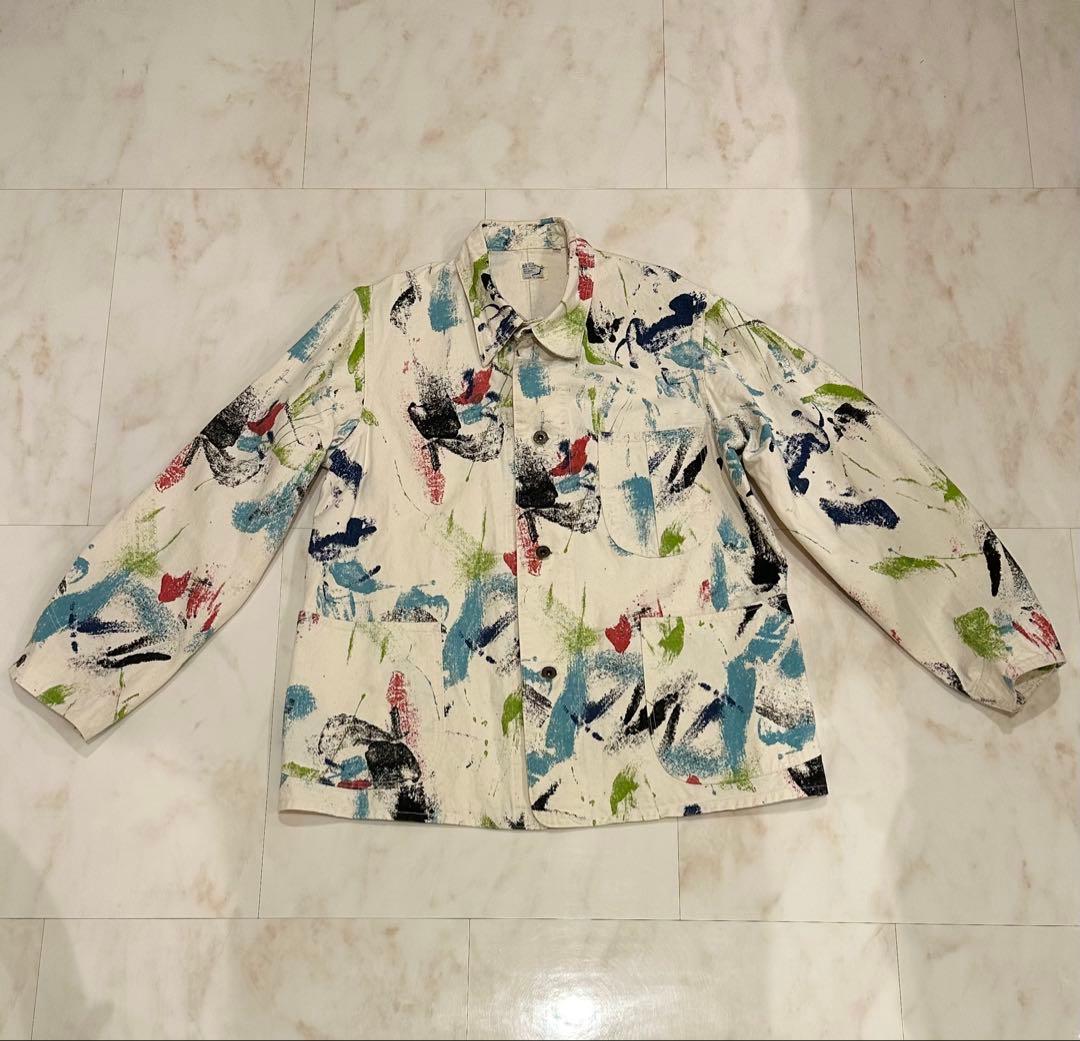 orslow 1940s ペイント カバーオール ジャケット ユニセックス