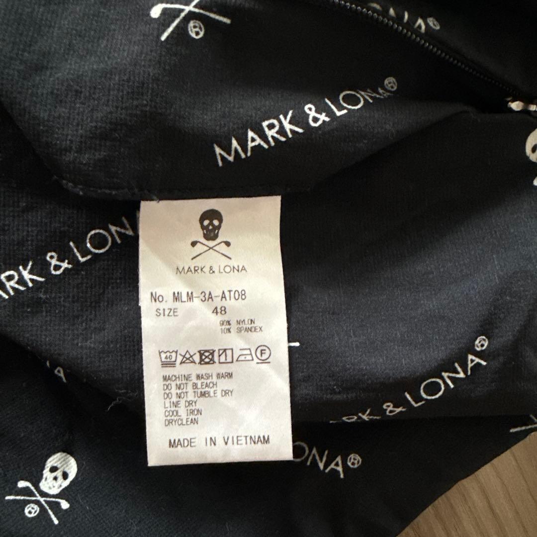 MARK & LONA スカルプリント ゴルフパンツ