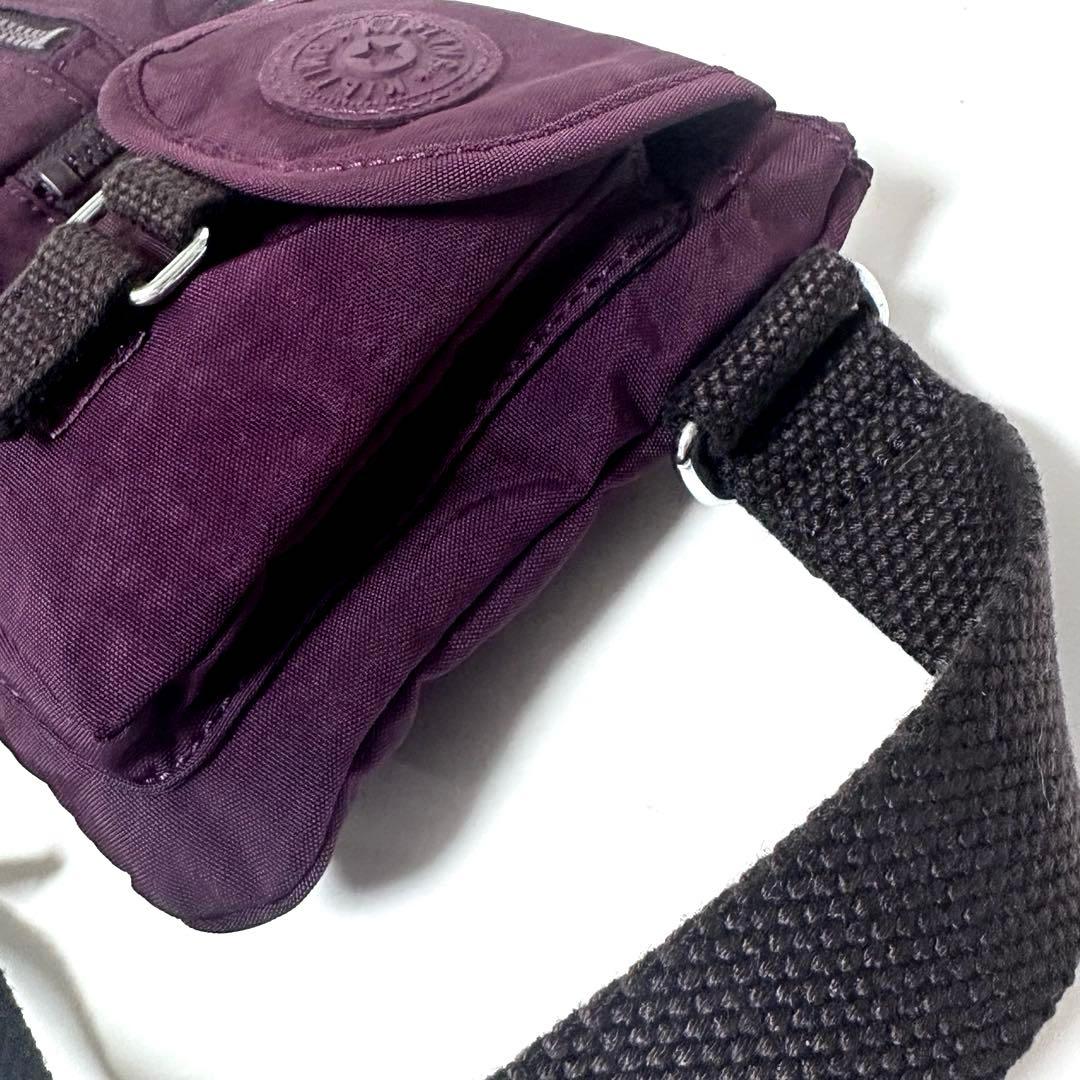 【未使用・タグ付き】Kipling ウエストバッグ クロスボディバッグ ロゴ