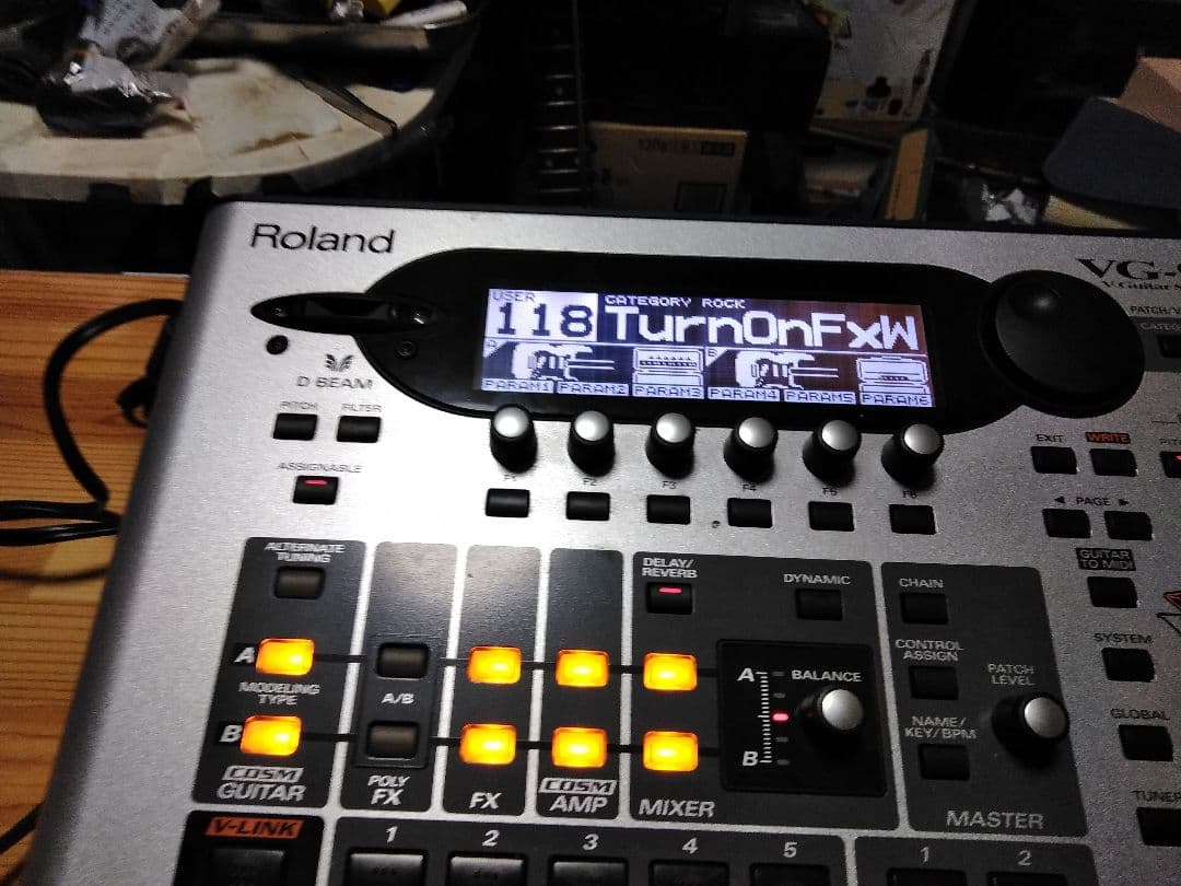 再終値下！　美品　ローランドVG-99 動作確認済　純正電源　取説付