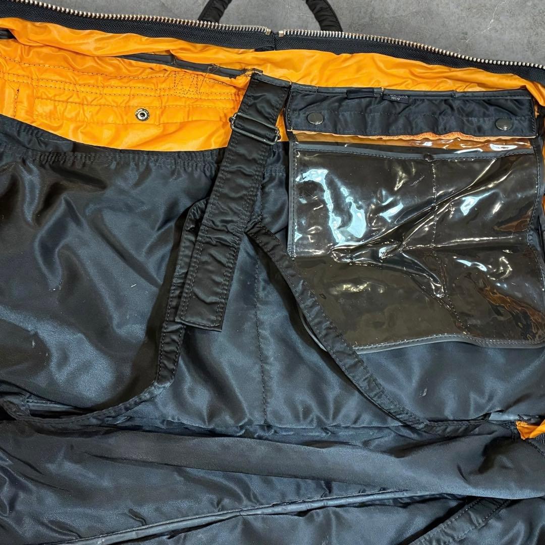 ポーター タンカー 大容量 2way ボストンバッグ　ショルダーバッグ ブラック