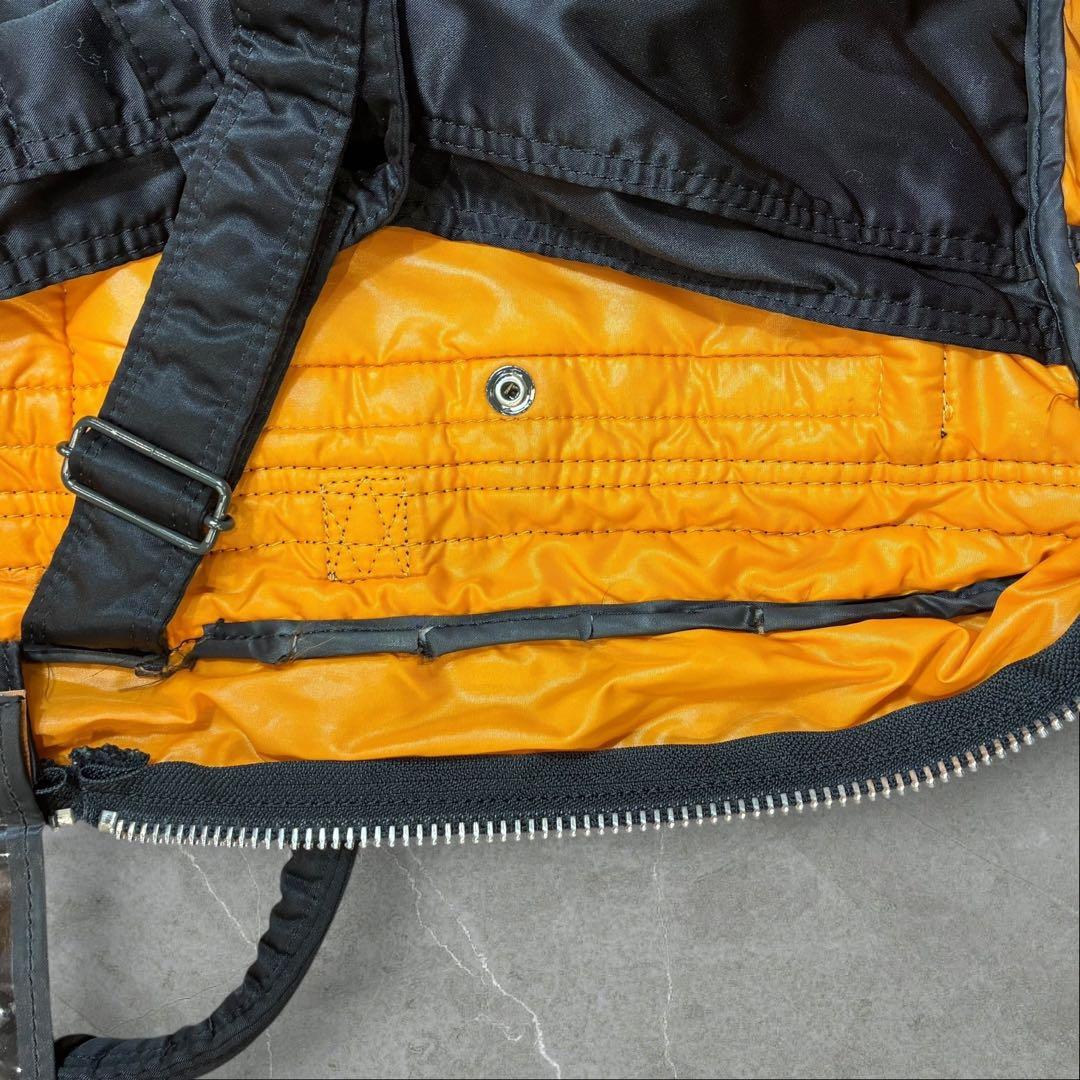 ポーター タンカー 大容量 2way ボストンバッグ　ショルダーバッグ ブラック