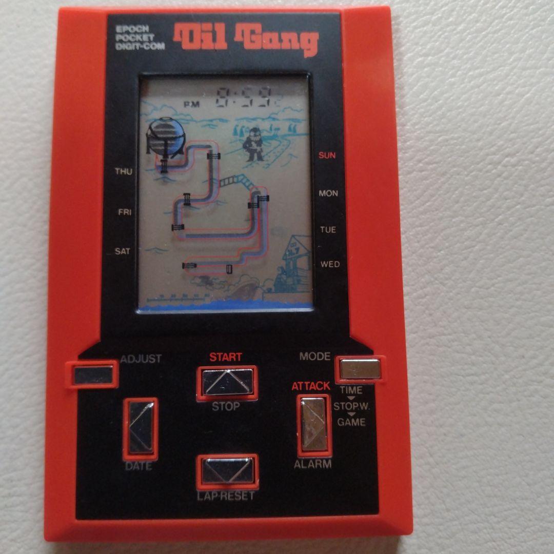 【稼働品】コレクションに1982年オイルギャング　エポック社 ゲームウォッチ