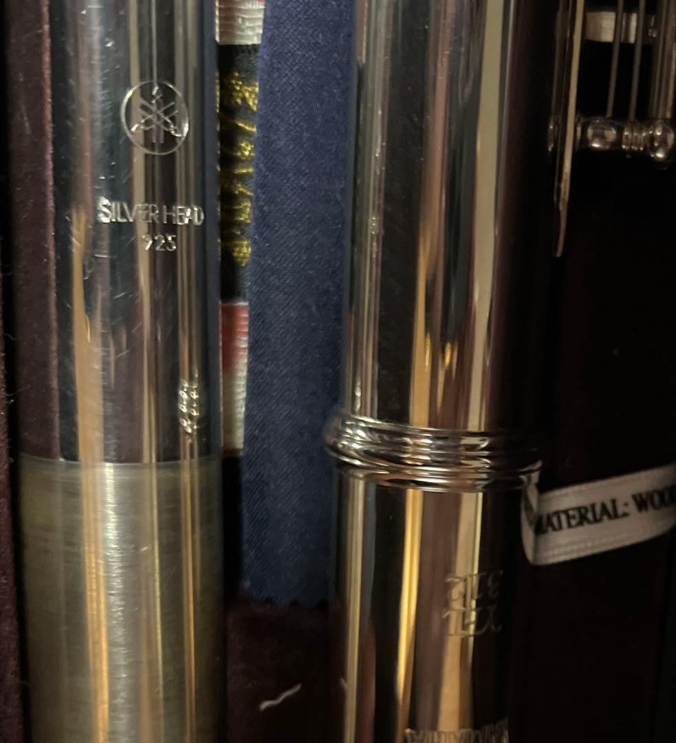 YAMAHA フルート YFL-312 頭部管…銀製、管体…洋銀製