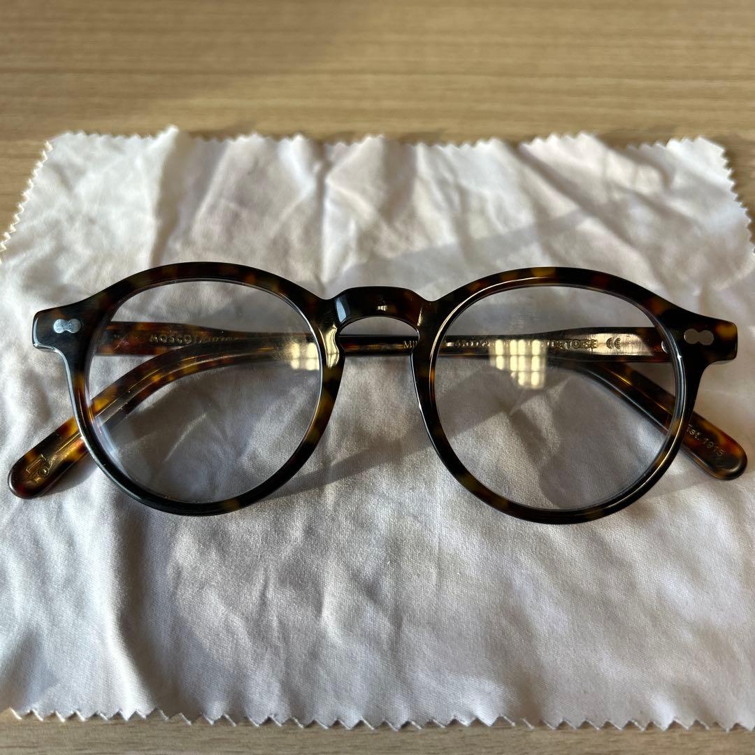 MOSCOT MILTZEN トートイズ46-22-145 ブルーレンズ