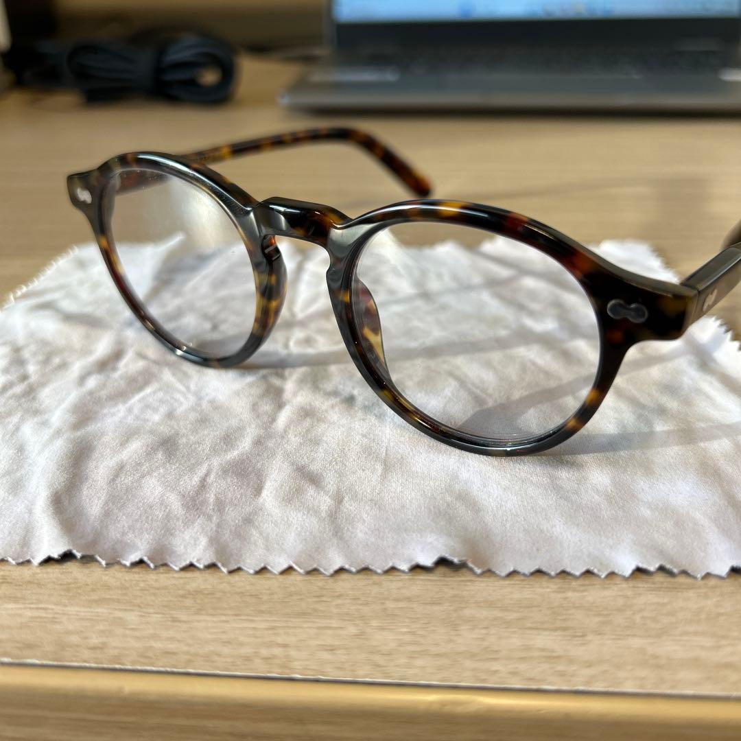 MOSCOT MILTZEN トートイズ46-22-145 ブルーレンズ