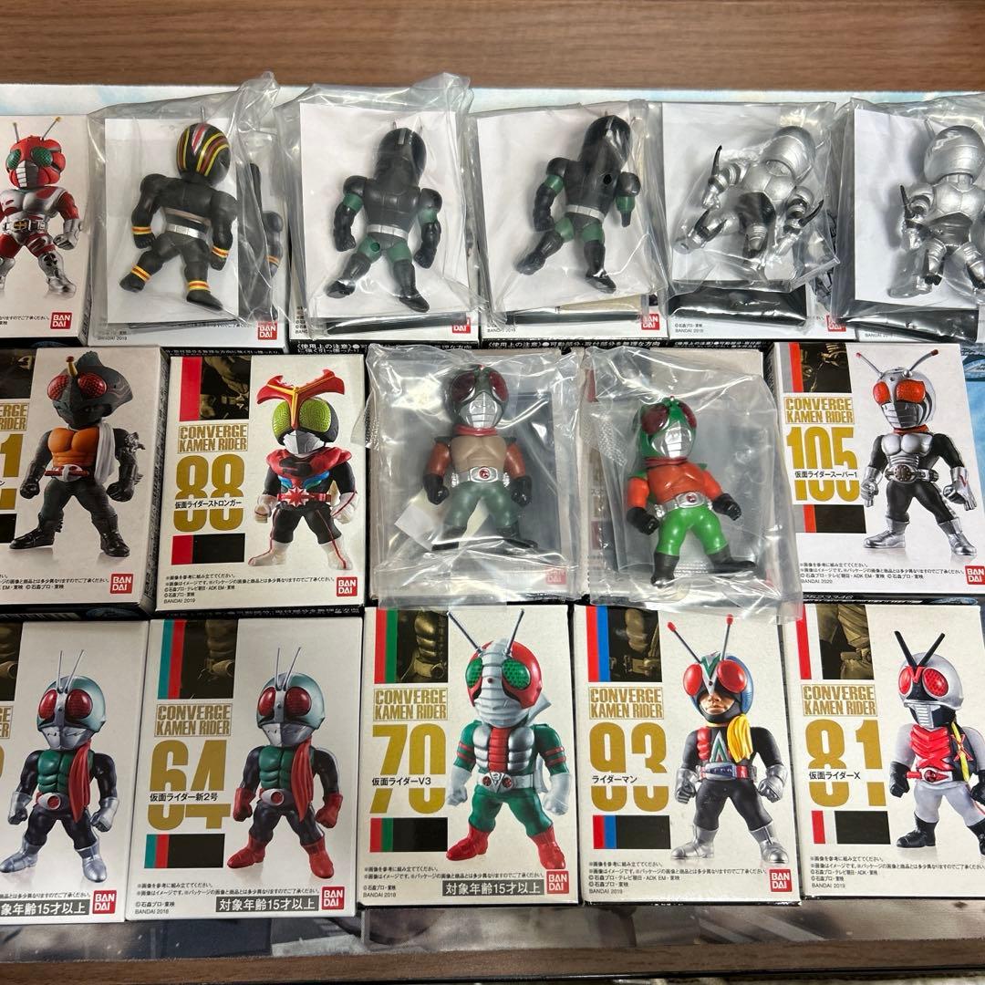 コンバージ　仮面ライダー　昭和ライダー　16体セット