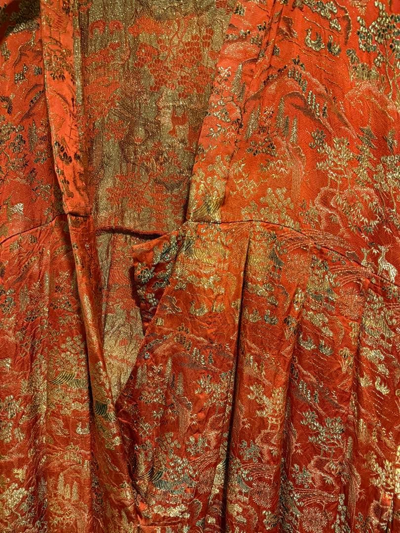 コムデギャルソン コムデギャルソン 刺繍ワンピース チャイナ