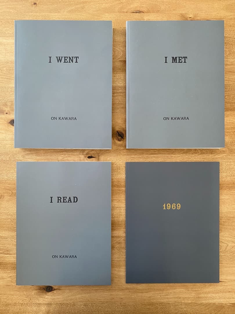 \"I Went, I Met, I Read, …1969\" On Kawara