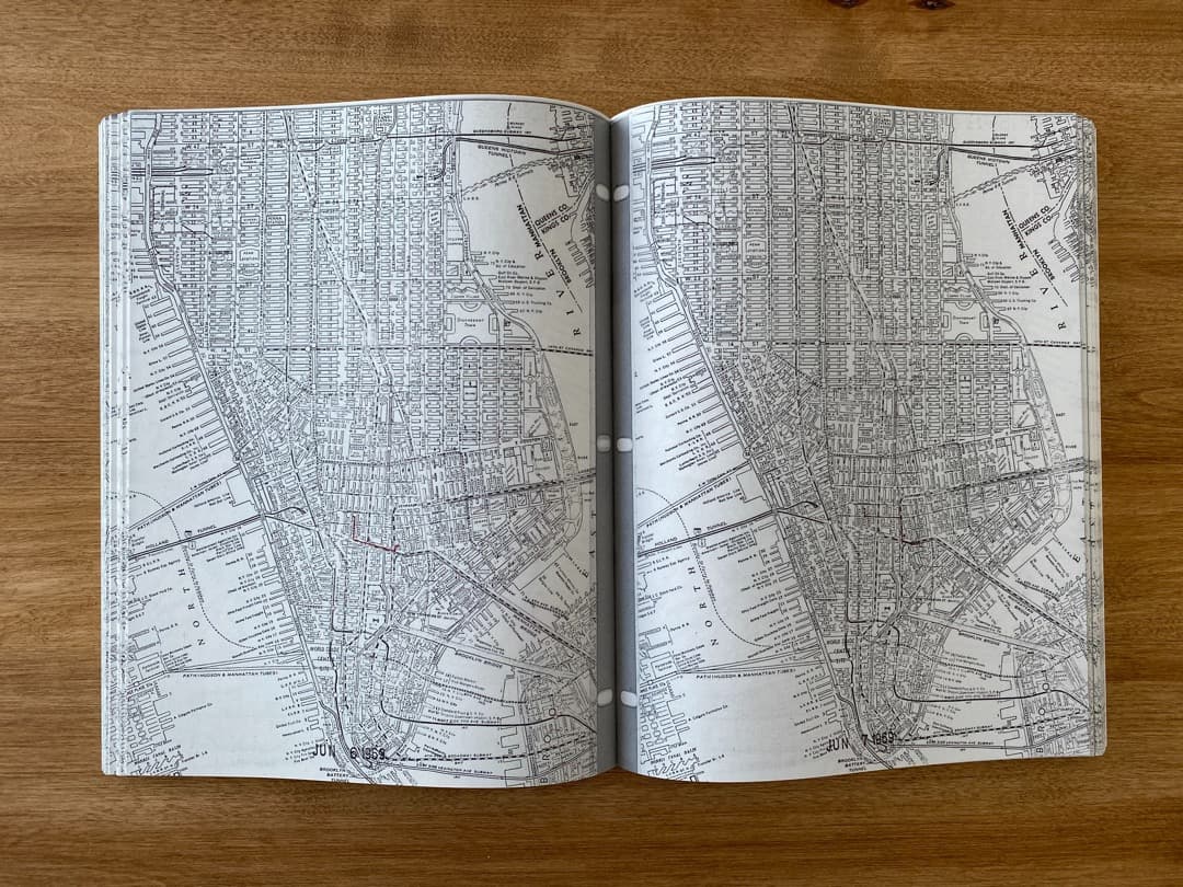 \"I Went, I Met, I Read, …1969\" On Kawara