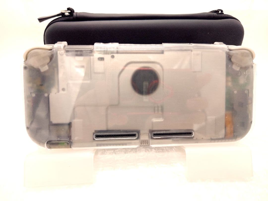 【動作確認済】Nintendo Switch Lite クリア 本体 + ケース