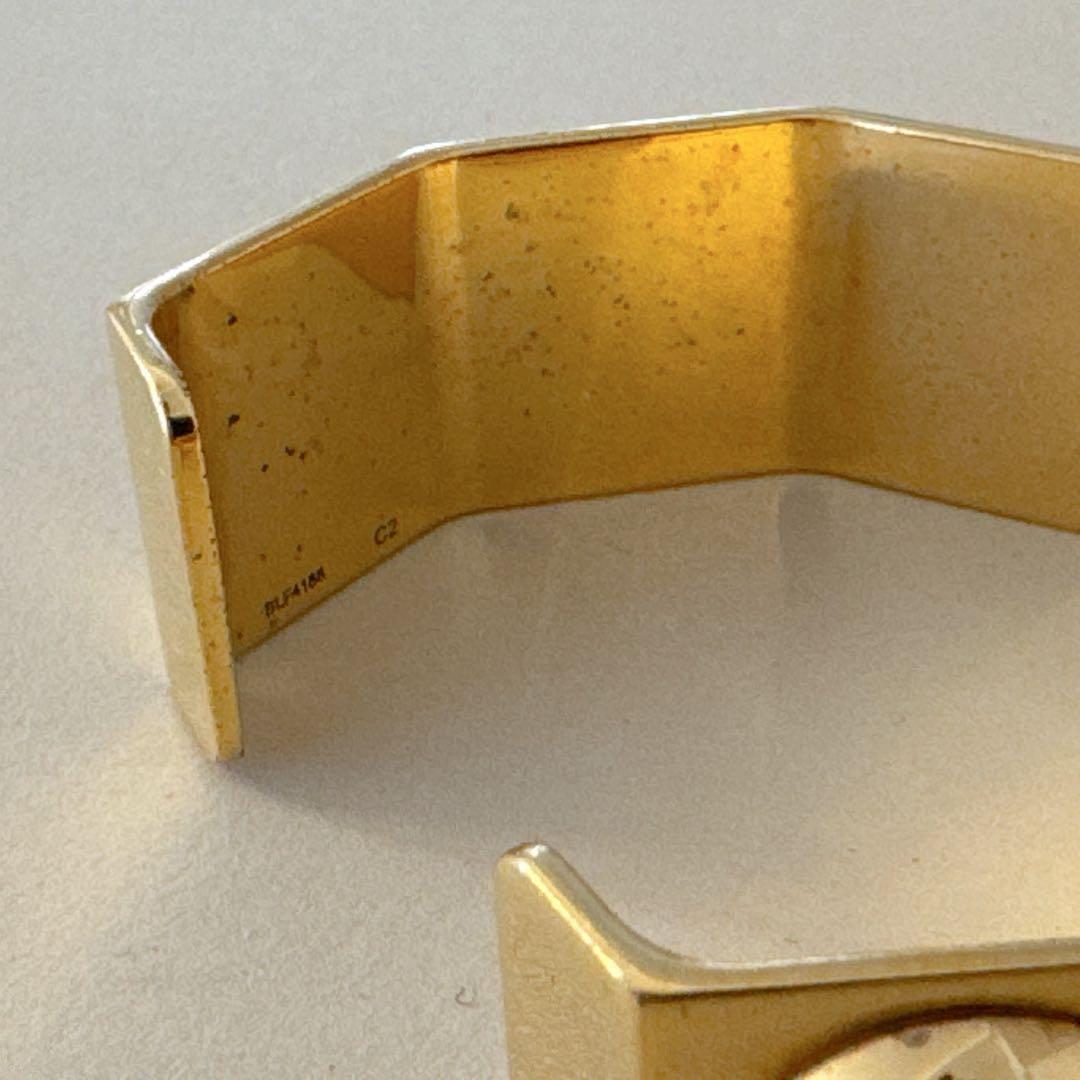 CELINE ゴールド バングル スタッズ 傷あり 正規品