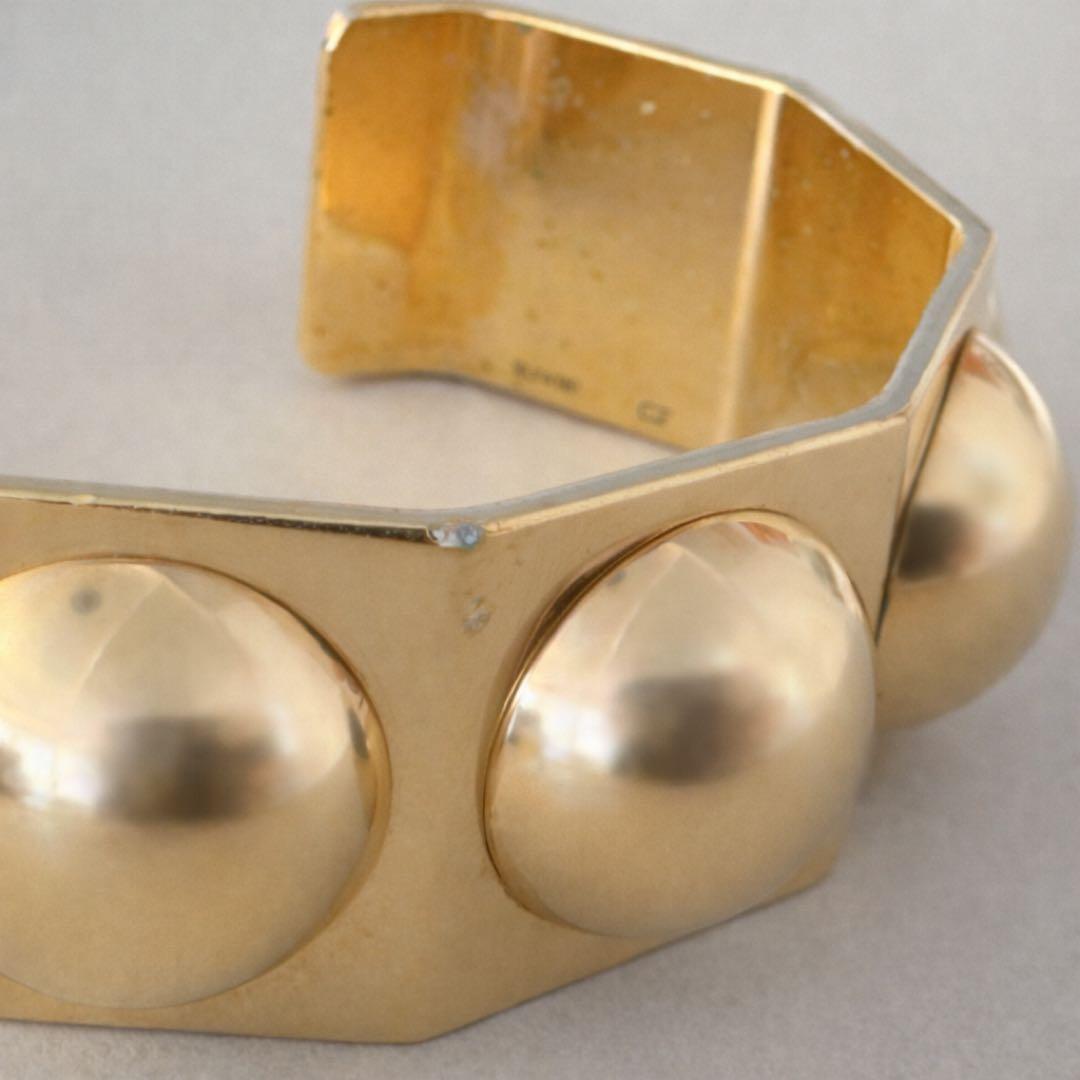 CELINE ゴールド バングル スタッズ 傷あり 正規品