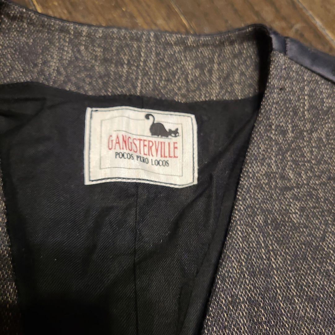 GANGSTERVILLE ブラック ベスト M