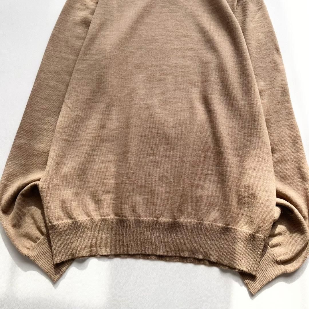 美品『Gran Sasso』モックネック／プルオーバーニット／ウール／M／春秋冬