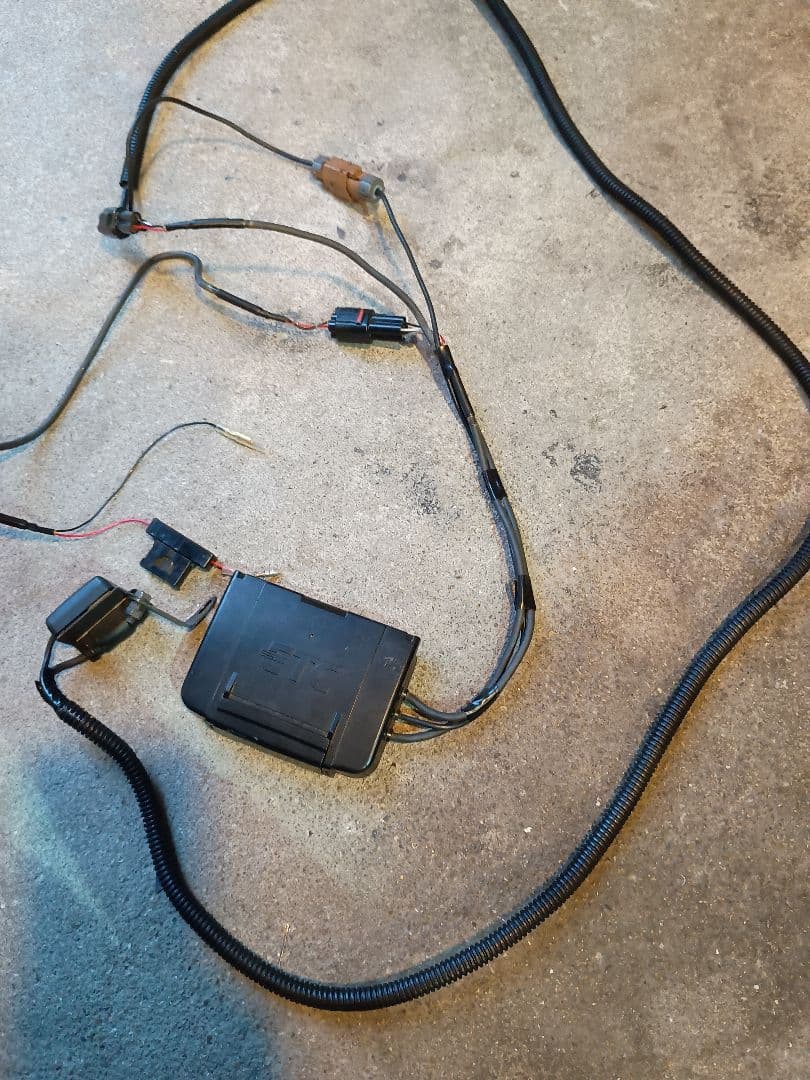 バイク用ETC JRM-11 ハンドルステー付き